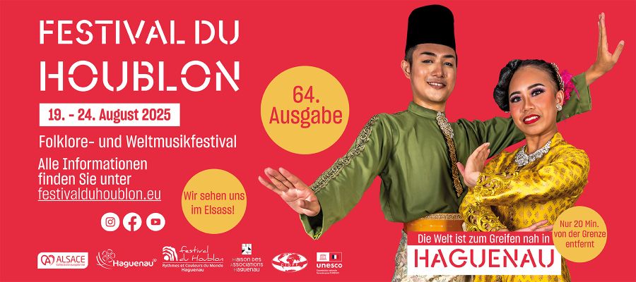 WERBUNG: „Festival du Houblon“ von Di-So, 19.-24.8.