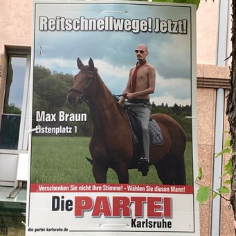 Die Partei: Max Braun (Foto: Roger Waltz)