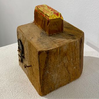 Katja Wittemann – „Glückseligkeit“, Holz & Papier
