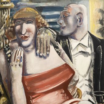 Paul Kleinschmidt – „Paar in der Loge“, 1930, Sammlung Arthouse, Foto: Josefine Bieler