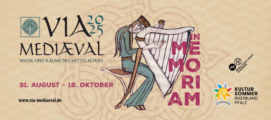 WERBUNG: „Via Mediaeval“ vom 31.8.-18.10.