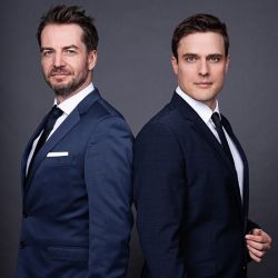 Alexander Stevens & Constantin Schreiber (Foto: Saskia Allers)