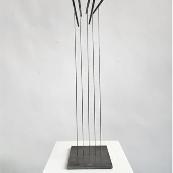 Jürgen Heinz – „Allegro 3“, Moving Sculpture, Stahl, 2024