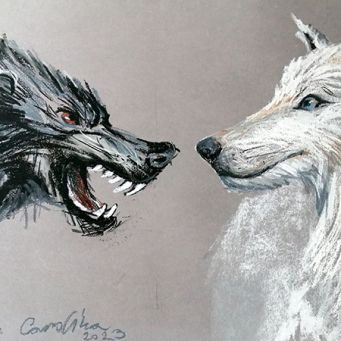 Carolina Jarmolinska – „Zwei Wölfe in mir“