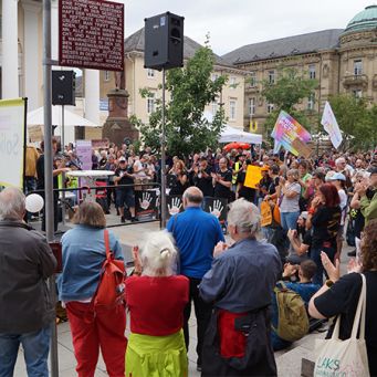 Solidarische Stadt Karlsruhe (Foto: Patrick Wurster)