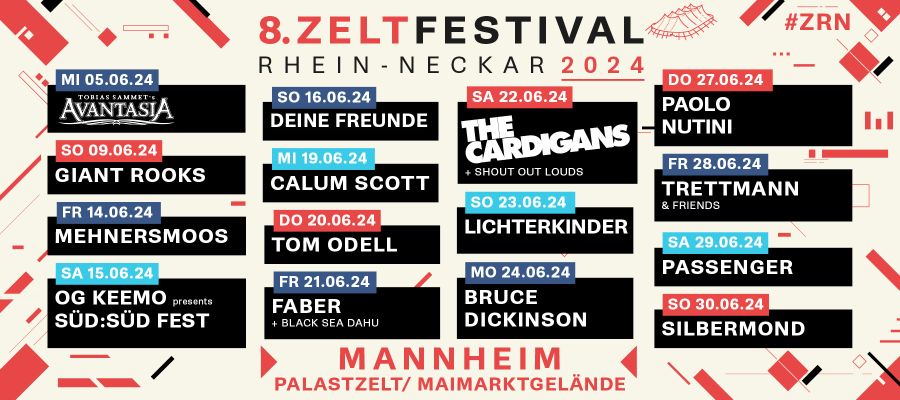 WERBUNG: 8. Zeltfestival Rhein-Neckar