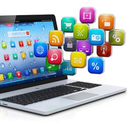 Smart Surfer  (Abb.: Getty Images, iStockphoto, Computer mobility and cloud computing concept)