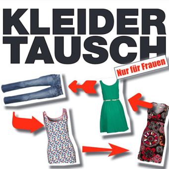 Frauen-Kleidertausch