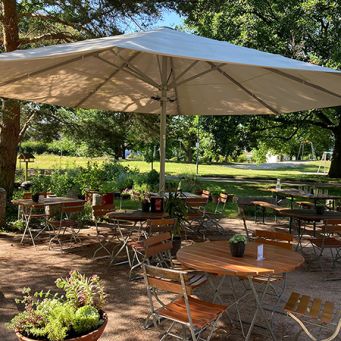 Fünf-Biergarten