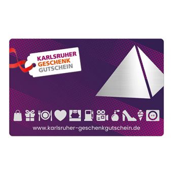 Karlsruher Geschenkgutschein