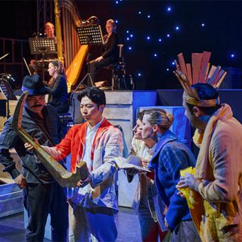 Orpheus und die Zauberharfe (Foto: Arno Kohlem)