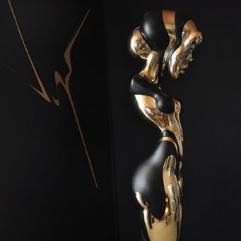 Peter Brauchle – Licht, Bronze, 160 cm, 2023