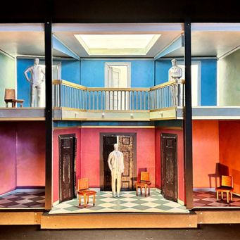 Haus Wahnsinn (Foto: Bühnenbildentwurf von Alfonso Ibáñez)