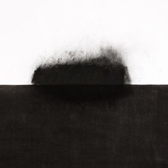 Gerlinde Thuma – „Unter dem Horizont“, 95 x 100 cm