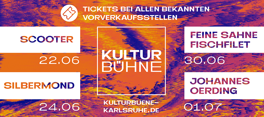 WERBUNG: Kulturbühne Karlsruhe